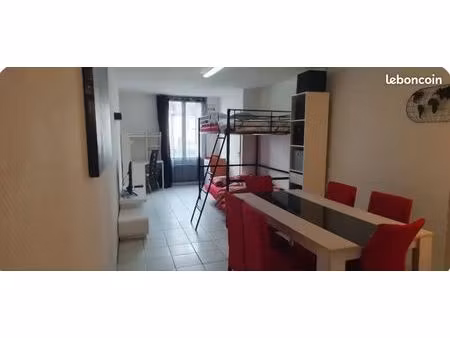 appartement t3 meublé centre ville 1 chambre rdc entrée indépendante