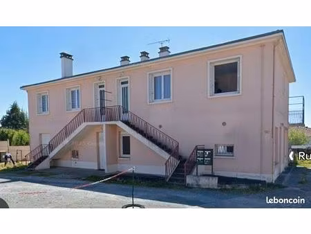 appartement 4 pièces avec cour privée et garage