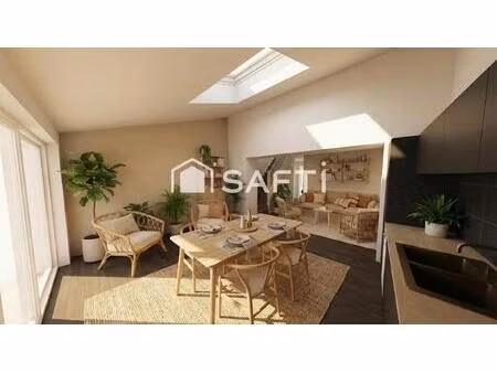 st luce sur loire - maison t3 entièrement rénové.