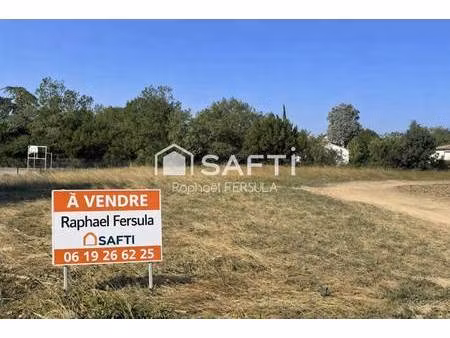 terrain constructible à vendre