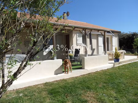 maison de plain-pied de 105m2 sur parcelle de 3172m2