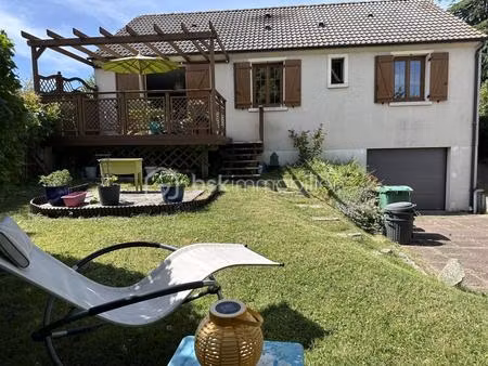 charme et tranquillité au cœur de bornel : maison de plain-pied avec sous sol totale  2 ch