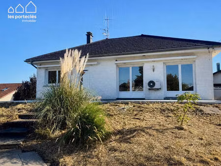 maison de plain-pied - sous-sol complet sur les hauteurs de beaucourt