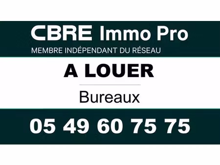 location bureau poitiers 208 m²