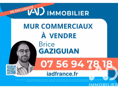 vente commerce 68 m² gap (05000)