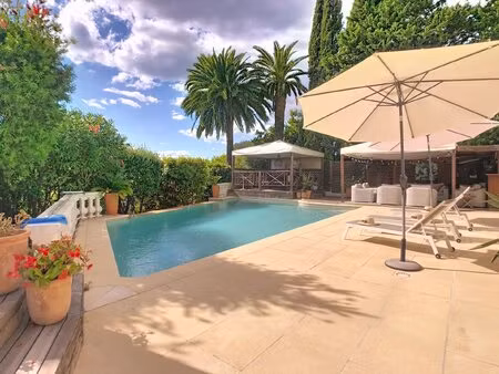 villa élégante au cœur du cannet  havre méditerranéen avec piscine et pool house