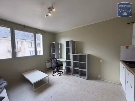 appartement à louer 1 pièce 19.6 m² - tours (37) - 540€
