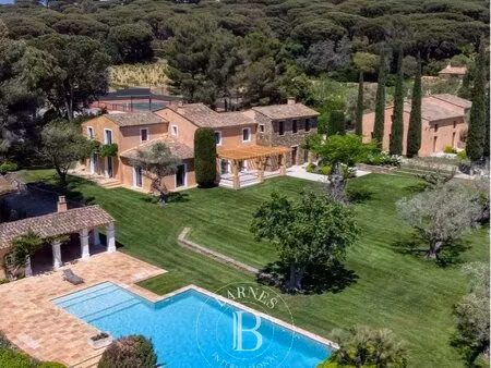 ramatuelle - domaine d'exception avec terrain de tennis et heliport