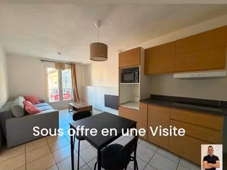 appartement puget ville 2 pièce(s) 30 m2