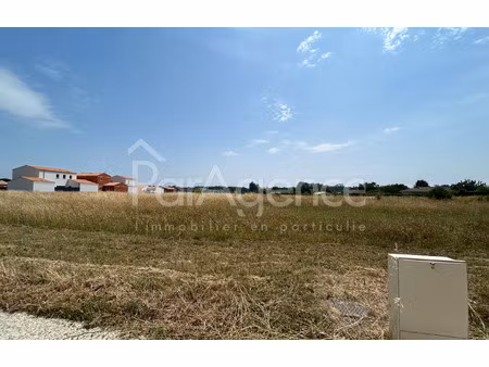 achat terrain 356m² st palais sur mer 17420