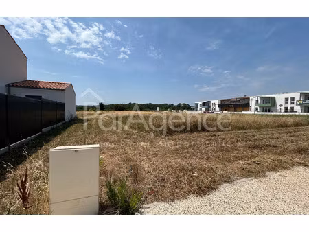 achat terrain 418m² st palais sur mer 17420