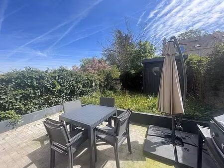 maison individuelle 4 chambres meublée avec garage  jardin et barbecue