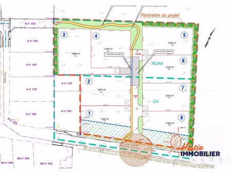 achat terrain 1 297m² pargny les reims 51390