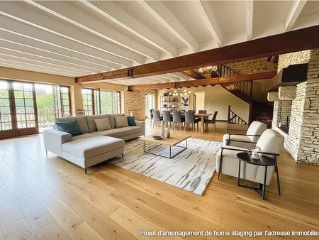 vente maison 7 pièces  291.61m²  saulgé