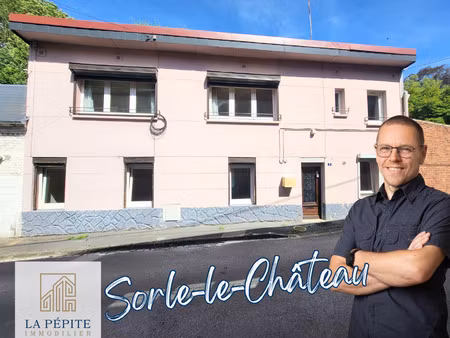 achat maison 4 pièces 110m² solre le chateau 59740
