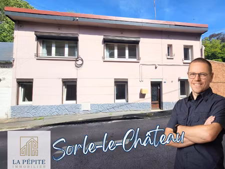 achat maison 4 pièces 110m² solre le chateau 59740