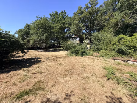vente terrain 1473 m² vézénobres (30360)