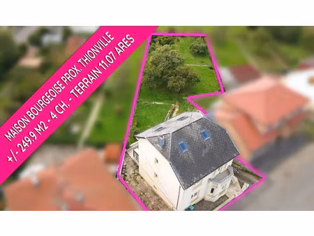 vente maison 4 pièces 249.9 m² à kuntzig (57970)  399 000 €