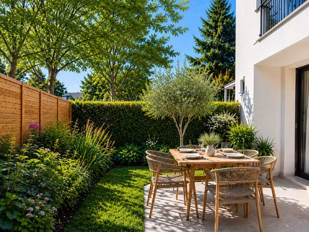 t3 neuf avec jardin – résidence intimiste au cœur de la nature