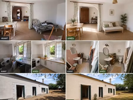 vente maison 2 pièces 60 m² feusines (36160)