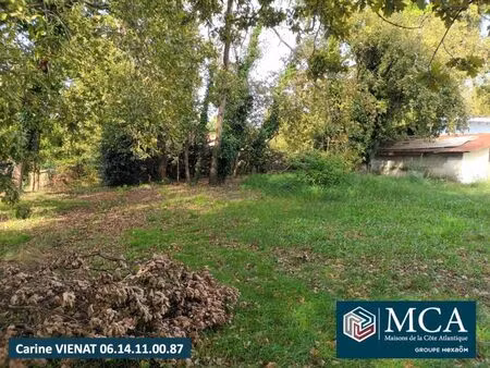 vente terrain 553 m² biscarrosse (40600)
