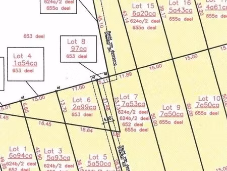 terrain à vendre à kromstraat olmen (rbw39629)