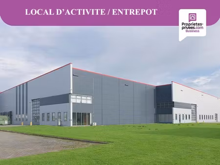 a louer - local d'activité type entrepôt 400 m²  état neuf