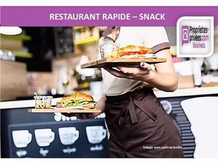 rouen centre ! snack  restauration rapide 90 m²