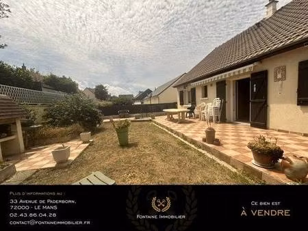 maison de plain-pied à vendre