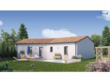 terrain avec maison neuve à vendre