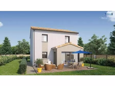 terrain avec maison neuve à vendre