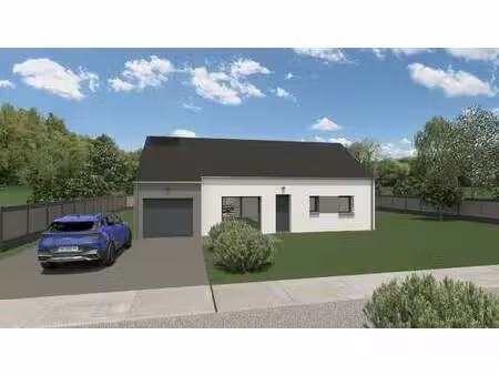 terrain avec maison neuve à vendre
