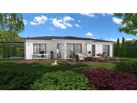terrain avec maison neuve à vendre