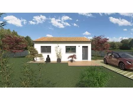 terrain avec maison neuve à vendre
