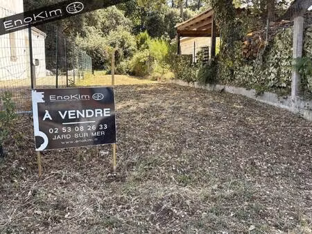 terrain constructible à vendre