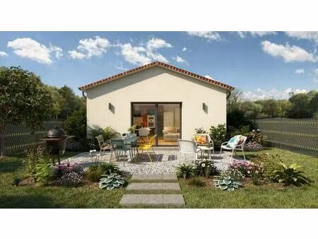 terrain avec maison neuve à vendre