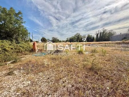 terrain constructible viabilisé à vendre