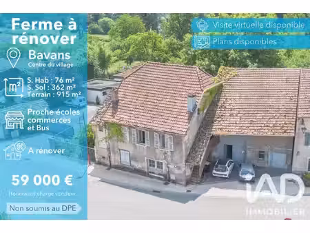 maison à vendre