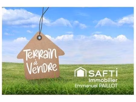 terrain constructible viabilisé à vendre
