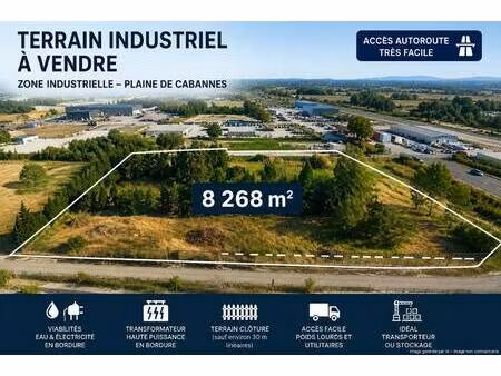 espace industriel à vendre