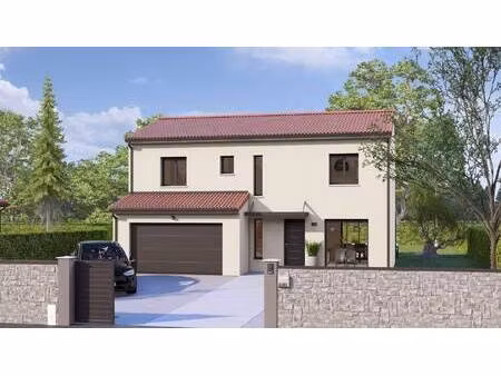terrain avec maison neuve à vendre