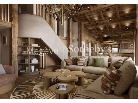 duplex de luxe à vendre à megève