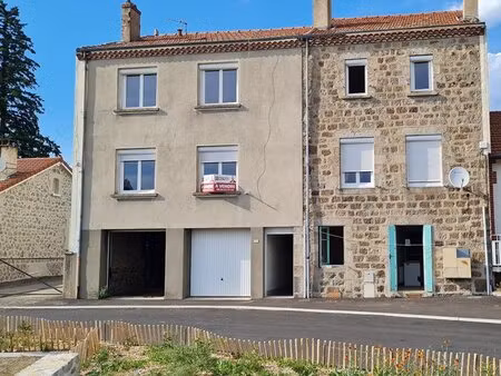 saint romain lachalm 43620 immeuble en pierre exposé sud sur trois niveaux 5 logements ...