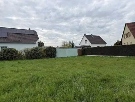 terrain constructible à vendre