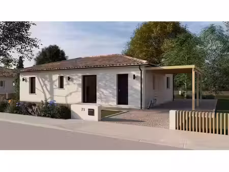 terrain avec maison neuf à vendre