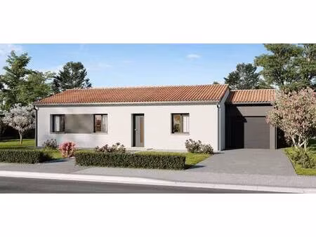 terrain avec maison neuve à vendre