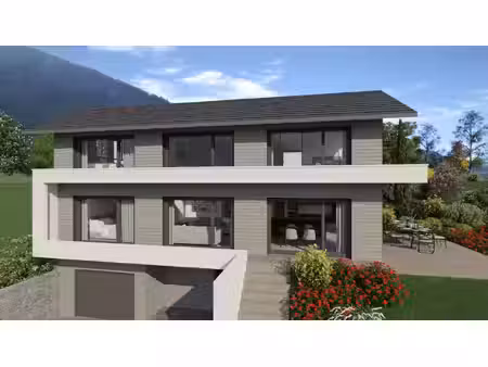 terrain avec maison neuf à vendre