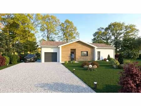 terrain avec maison neuve à vendre
