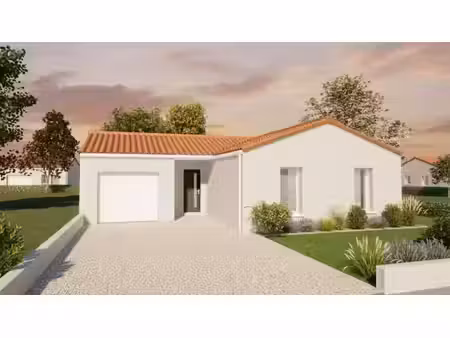 terrain avec maison neuf à vendre