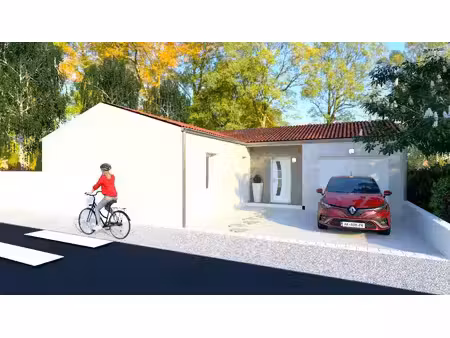 terrain avec maison neuf à vendre
